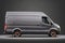 Dark grey cargo van