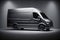 Dark grey cargo van