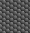 Dark hexagon pattern