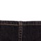 Dark jeans background. Texture of jeans on white color background