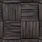 Dark leather texture of rattan