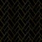 Dark luxury seamless pattern with golden thread