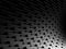 Dark metallic silver triangle pattern industrial background