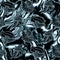 Dark monochrome marine seamless pattern with seashell and wave Fluid Art.