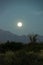 Dark Moonscape Landscape, La Rioja, Argentina