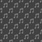 Dark music seamless pattern