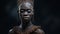 Dark And Mysterious African Woman Sculpture In 8k Resolution
