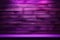 Dark neon purple horizontal wooden planks background