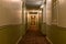 Dark Old American Apartment Building Hallway