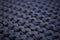 Dark pale blue background large knitted thread pattern