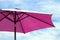 Dark pink parasol