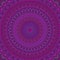 Dark purple mandala ornament background - round symmetrical vector pattern graphic design from concentric ellipses