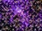 dark purple space mosaic small crystallize