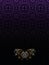 Dark Purple Vintage High Ornate Background