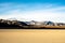Dark Shadow Begins To Cover The Racetrack Playa In Death Valley