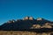 Dark Shadows Begin To Fill The Valley Below Crown Mountain In Big Bend