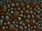 Dark shiny litle balls bubble drop interesting background surface