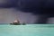 Dark storm approaching, Maldives