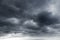 Dark stormy clouds. Natural background texture