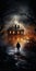 Dark Streets And Scary Houses: A Creepy Man\\\'s Psychopathic Setting