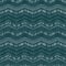 Dark Teal watercolor zig zag seamless pattern. Hand painted modern geometric ornament