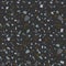 Dark terrazzo texture. Stone flooring background. Vector seamless pattern