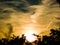 Dark threatening clouds move in for an evening of thunderstorms