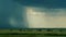 A dark thunderstorm cloud in Texas