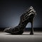 Dark Tonalities: 3d Printed Shoes By Reeves Studio