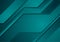 Dark turquoise abstract corporate material background