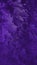 Dark violet vertical background. Winter mobile phone wallpaper. Tinted deep purple grainy backdrop. Surface of ice crystals close