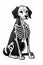 Dark Whimsy: Creepypasta Dog Skeleton