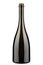 Dark wine bottle. Vertically standing wine bottle