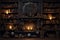 Dark Wizards Bookshelf A dark wizards bookshelf