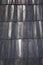 Dark Wood Pattern Background Texture. Roof scale wooden tiles