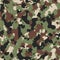 Dark woodland seamless camo pattern