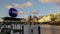 Darling Harbour Balloon over jetty with view of Darling Harbour