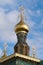 Darmstadt, Germany, Mar 01 2020: Russian Orthodox Church in MathildenhÃ¶he, Darmstadt