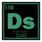 Darmstadtium chemical element