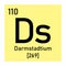 Darmstadtium chemical symbol