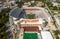 Darrell K Royal-Texas Memorial Stadium - home of the Longhorns Football Team in Austin - aerial view - AUSTIN, UNITED
