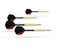 Dart arrows on white background suggesting business vision and strategy