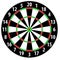 Dart board