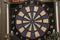 Dart boards in realistic style