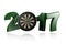 Dart Target 2017 with a white Background