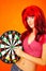 Dartboard Girl 2