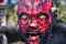 Darth Maul lego statue at Legoland Florida