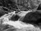 Dartmoor Stream flowing over rocks