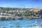 Dartmouth Devon England in stunning HDR blue sea and sky