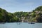 Dartmouth Devon England views from the River Dart boat trip